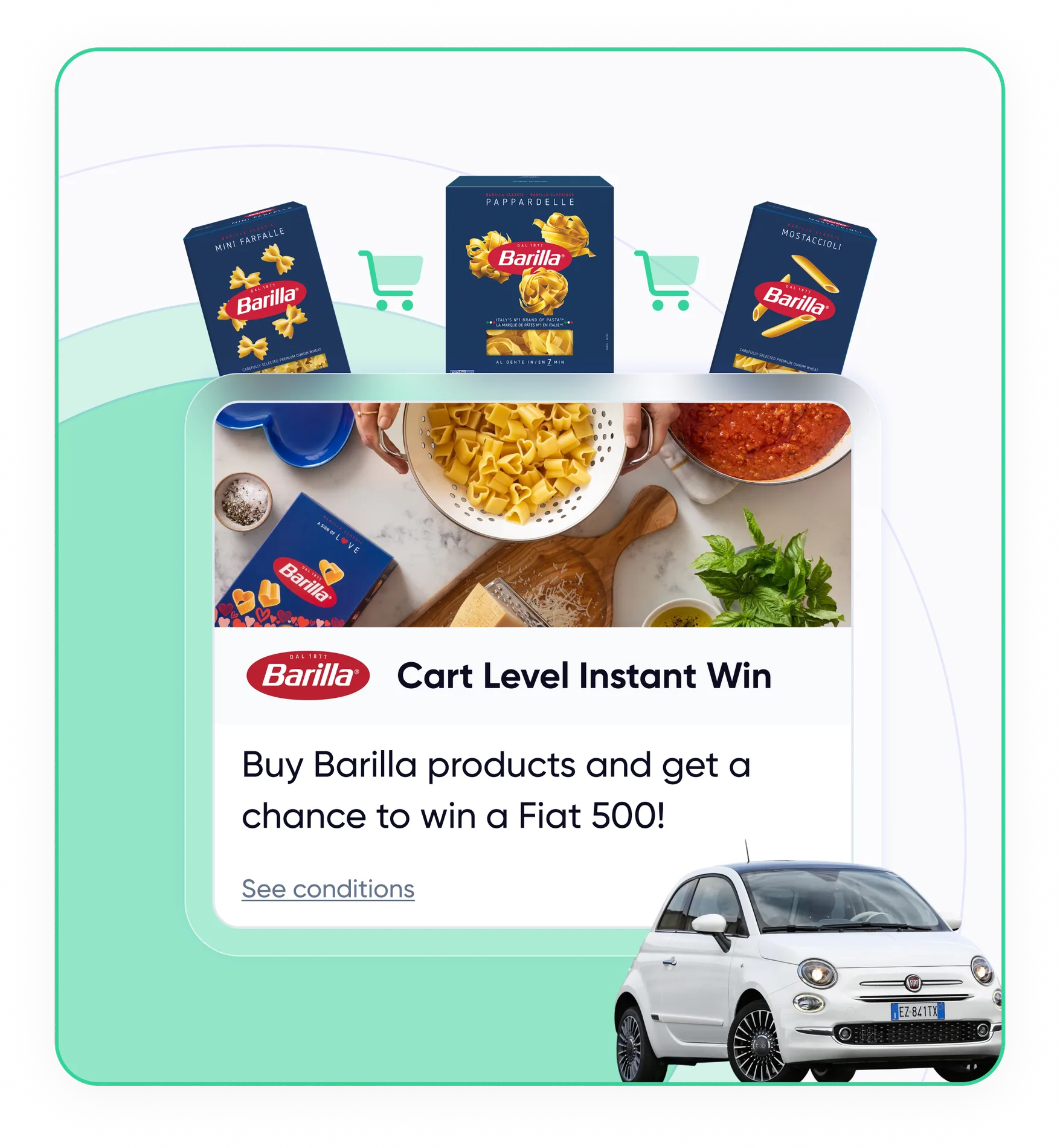 Cart-level instant wins demo